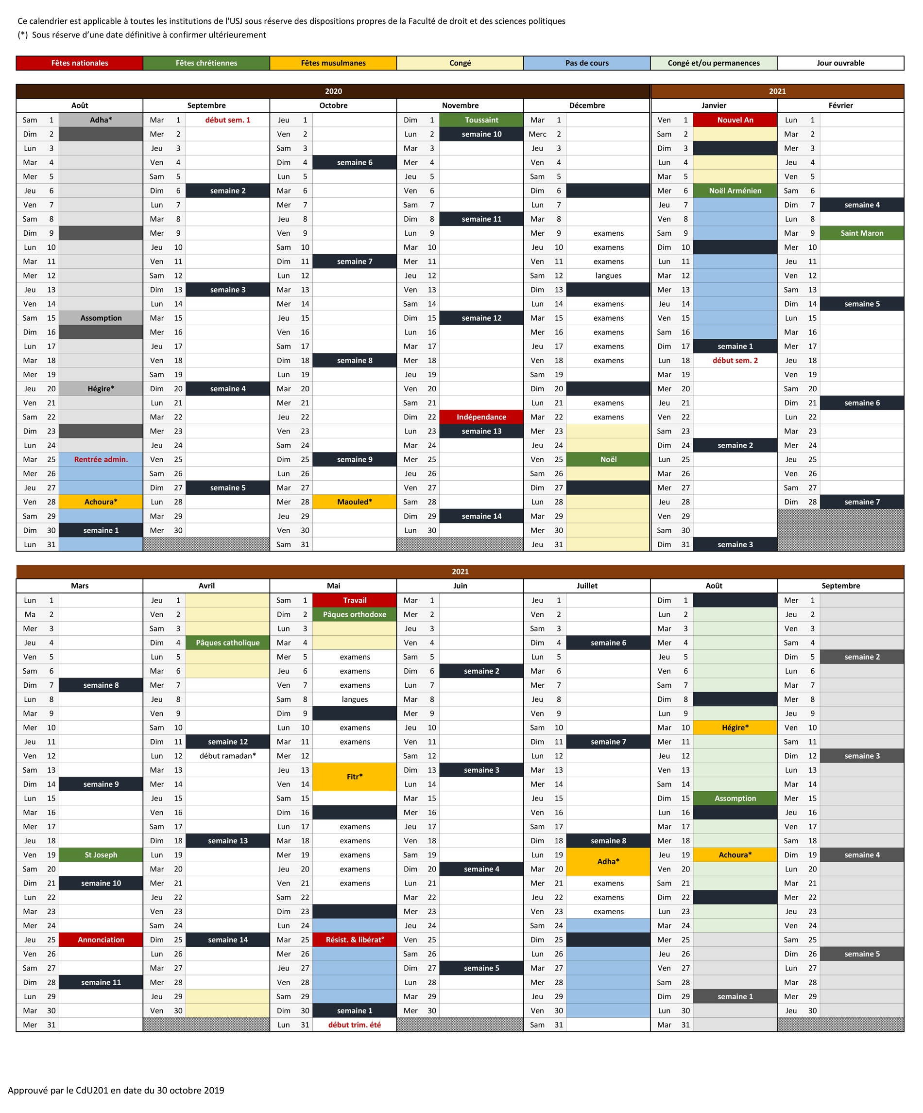 Usj Academic Calendar 2021 Usj Academic Calendar 2021